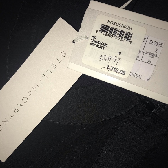 STELLA MCCARTNEY PLEATED PETER PAN COLLAR DRESS - Picture 6 of 12